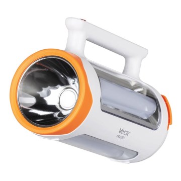 LED Himmennettävä ladattava taskulamppu 2in1 virta pankki -toiminto LED/5W/230V 3500 mAh