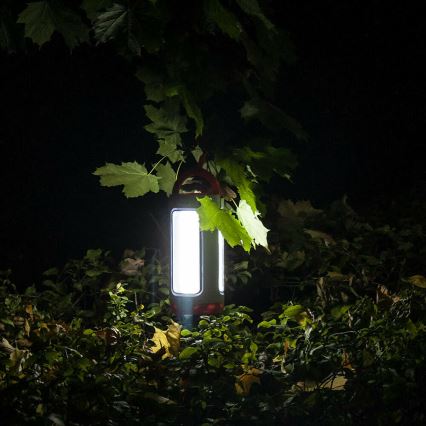LED Himmennettävä ladattava taskulamppu 2in1 virta pankki -toiminto LED/5W/230V 3500 mAh