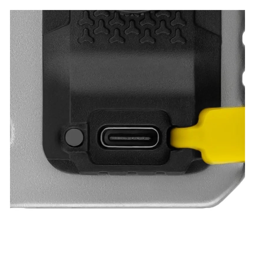 LED Himmennettävä ladattava taskulamppu LED/1W/5V IP44 400 mAh 50 lm