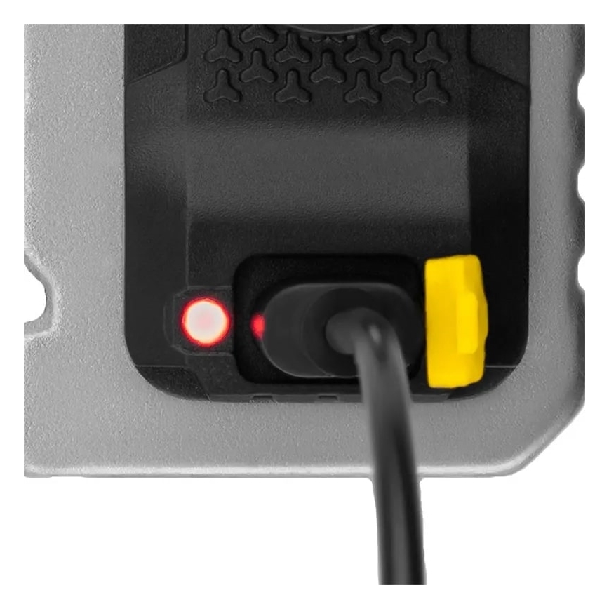 LED Himmennettävä ladattava taskulamppu LED/1W/5V IP44 400 mAh 50 lm