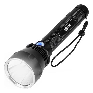 LED Himmennettävä ladattava taskulamppu LED/20W/5V IPX5 1570 kiiltävä 8400 mAh