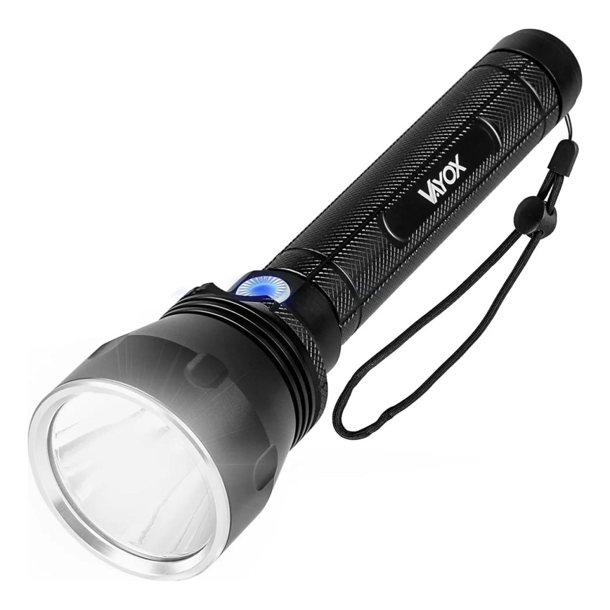 LED Himmennettävä ladattava taskulamppu LED/20W/5V IPX5 1570 kiiltävä 8400 mAh