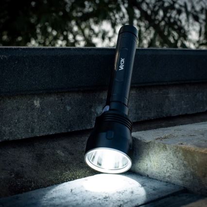 LED Himmennettävä ladattava taskulamppu LED/20W/5V IPX5 1570 kiiltävä 8400 mAh