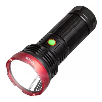 LED Himmennettävä ladattava taskulamppu LED/20W/5V IPX5 2000 kiiltävä 6000 mAh