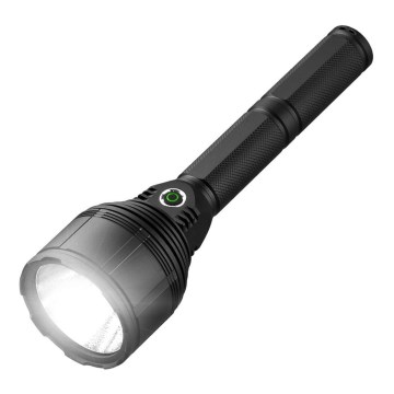 LED Himmennettävä ladattava taskulamppu LED/30W/5V IPX7 3000 kiiltävä 8400 mAh