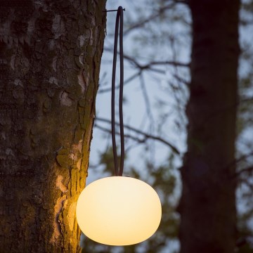 LED Himmennettävä ladattava ulkoriippuvalaisin STONO LED/1W/3000 mAh IP54