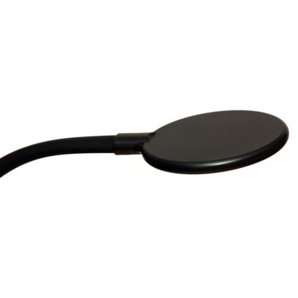 LED Himmennettävä kosketuslamppu 3in1 LED/12W/230V musta CRI 90 + kauko-ohjaus