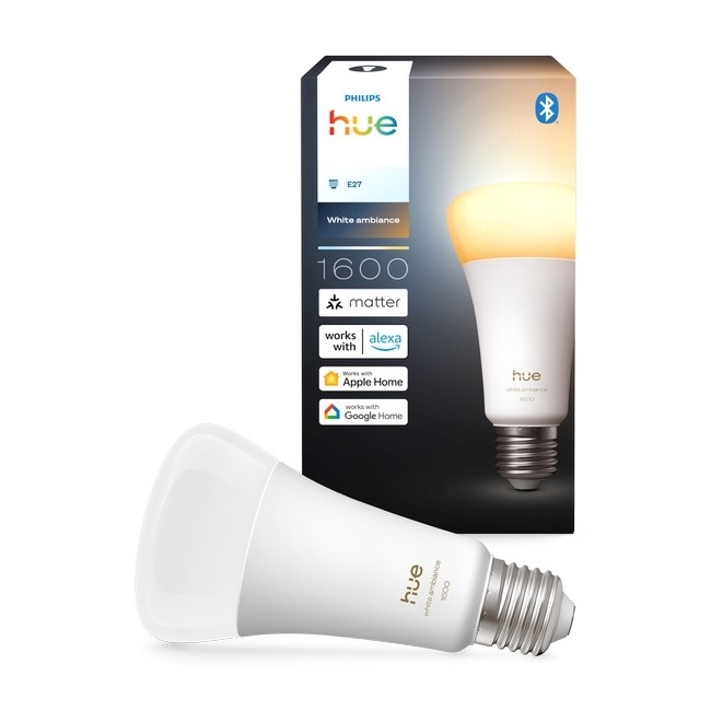 LED-himmennettävä lamppu Philips Hue WHITE AMBIANCE E27/11,8W/230V 1000-20000K