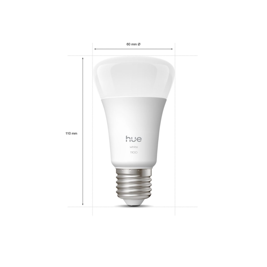 LED-himmennettävä lamppu Philips Hue WHITE E27/9,5W/230V 2700K