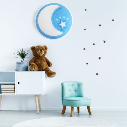 LED Himmennettävä lasten kattovalaisin NOTTE LED/40W/230V + kauko-ohjaus