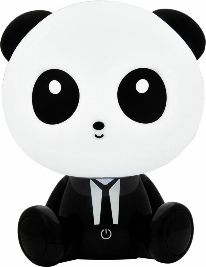 LED Himmennettävä lasten kosketus lamppu PANDA LED/2,5W/3,7V 1200 mAh