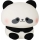LED Himmennettävä lasten kosketus lamppu PANDA LED/2W/3,7V 1200 mAh