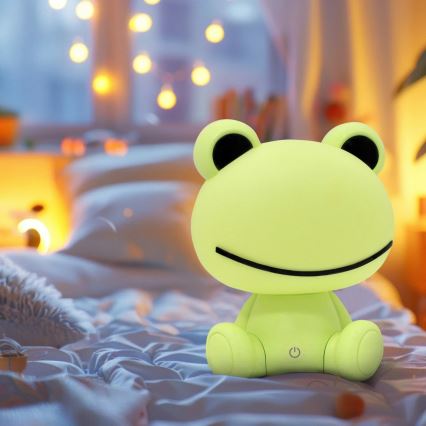 LED Himmennettävä lasten kosketus lamppu SAMMAKKO LED/2,5W/3,7V 1200 mAh