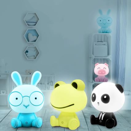 LED Himmennettävä lasten kosketus lamppu SAMMAKKO LED/2,5W/3,7V 1200 mAh