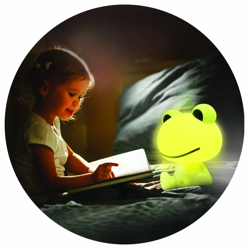 LED Himmennettävä lasten kosketus lamppu SAMMAKKO LED/2,5W/3,7V 1200 mAh