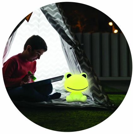 LED Himmennettävä lasten kosketus lamppu SAMMAKKO LED/2,5W/3,7V 1200 mAh