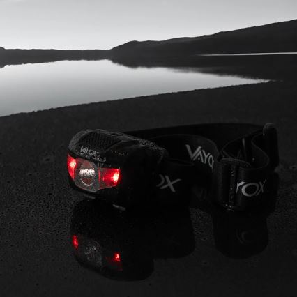 LED Himmennettävä otsalamppu 3xLED/3xAAA IPX4 100 kiiltävä