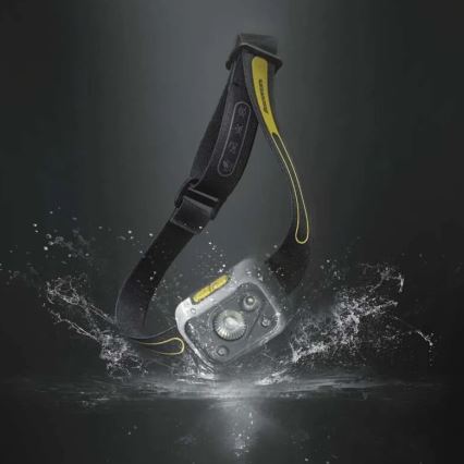 LED Himmennettävä otsavalo anturilla GP DISCOVERY CHW54 LED/3xAAA IPX5