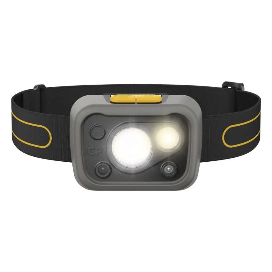 LED Himmennettävä otsavalo anturilla GP DISCOVERY CHW54 LED/3xAAA IPX5