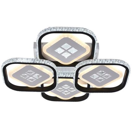 LED Himmennettävä pinta-asennettava kattokruunu LED/130W/230V 3000-6500K + kaukosäädin