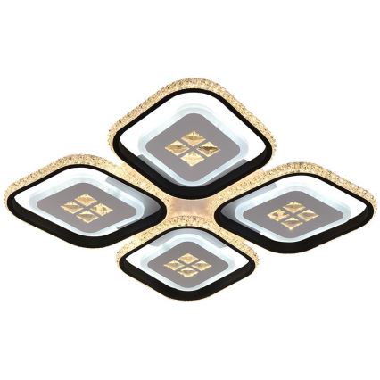 LED Himmennettävä pinta-asennettava kattokruunu LED/130W/230V 3000-6500K + kaukosäädin