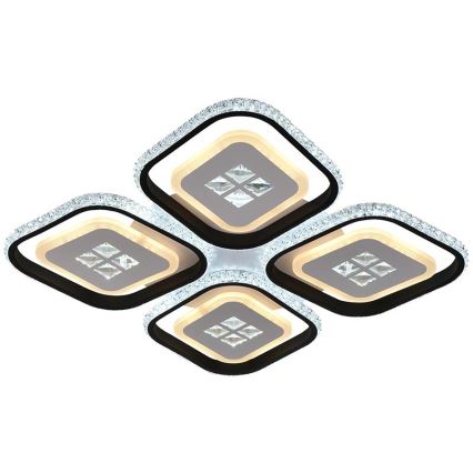 LED Himmennettävä pinta-asennettava kattokruunu LED/130W/230V 3000-6500K + kaukosäädin