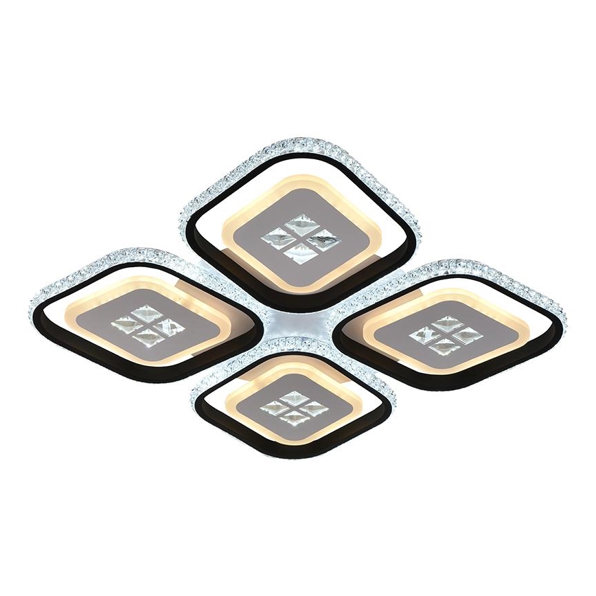 LED Himmennettävä pinta-asennettava kattokruunu LED/130W/230V 3000-6500K + kaukosäädin