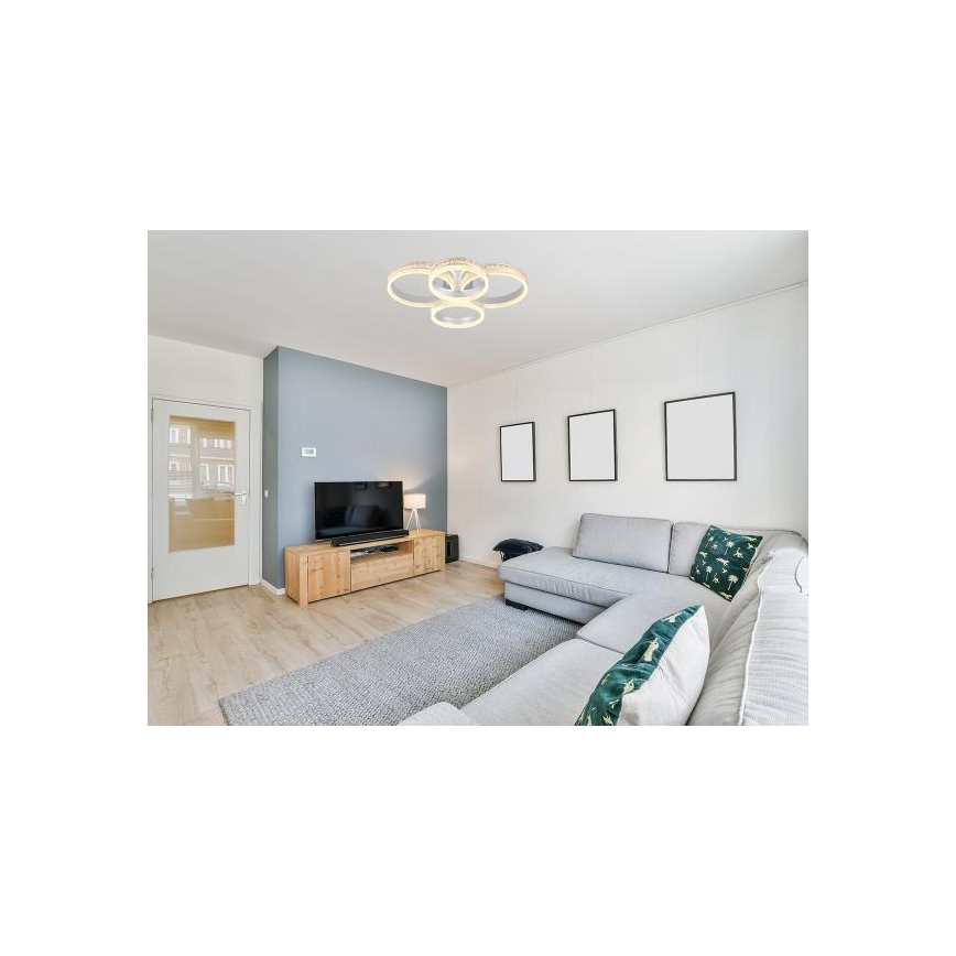 LED himmennettävä pinta-asennettava kattokruunu LED/150W/230V 3000-6500K + kaukosäädin