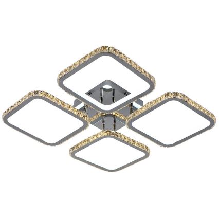 LED Himmennettävä pinta-asennettava kattokruunu LED/160W/230V 3000-6500K + kaukosäädin