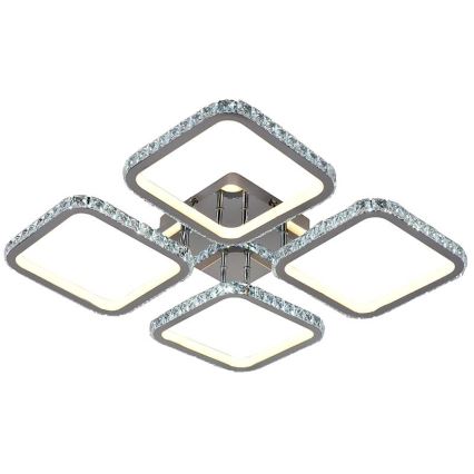 LED Himmennettävä pinta-asennettava kattokruunu LED/160W/230V 3000-6500K + kaukosäädin