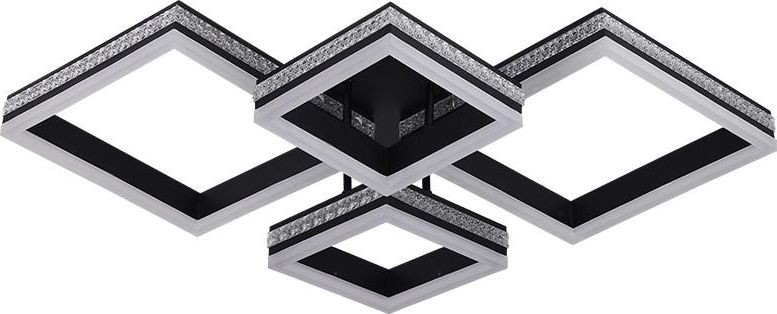 LED-himmennettävä pinta-asennettava kattokruunu LED/175W/230V 3000-6500K + kauko-ohjain