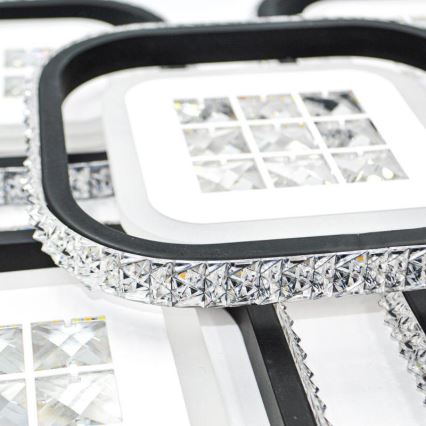 LED Himmennettävä pinta-asennettava kattokruunu LED/180W/230V 3000-6500K + kaukosäädin