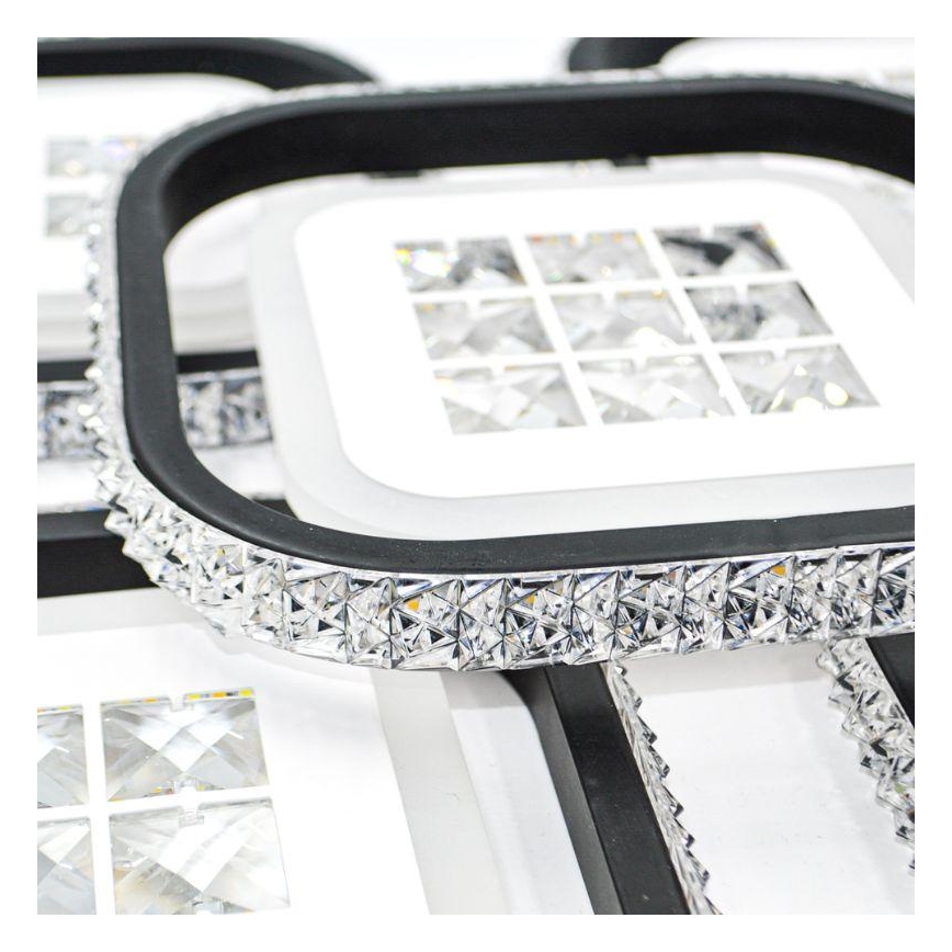 LED Himmennettävä pinta-asennettava kattokruunu LED/180W/230V 3000-6500K + kaukosäädin