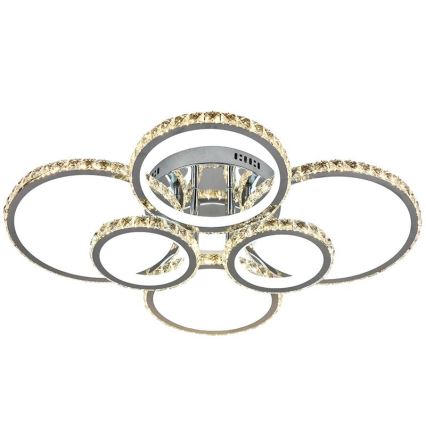 LED Himmennettävä pinta-asennettava kattokruunu LED/205W/230V 3000-6500K + kaukosäädin