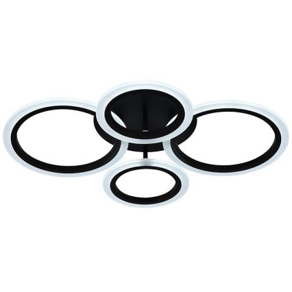 LED Himmennettävä pinta-asennettava kattokruunu LED/50W/230V 3000-6500K + kaukosäädin