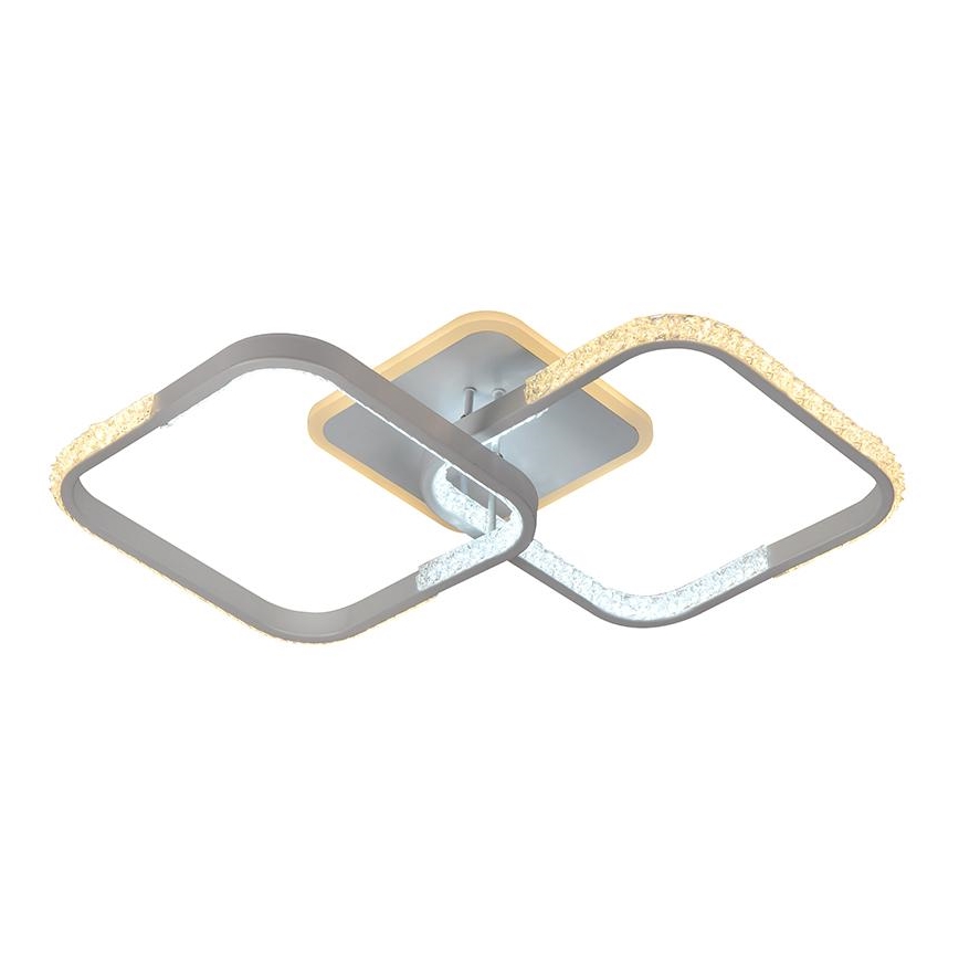 LED Himmennettävä pinta-asennettava kattokruunu LED/55W/230V 3000-6500K + kaukosäädin