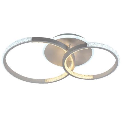 LED Himmennettävä pinta-asennettava kattokruunu LED/55W/230V 3000-6500K + kaukosäädin