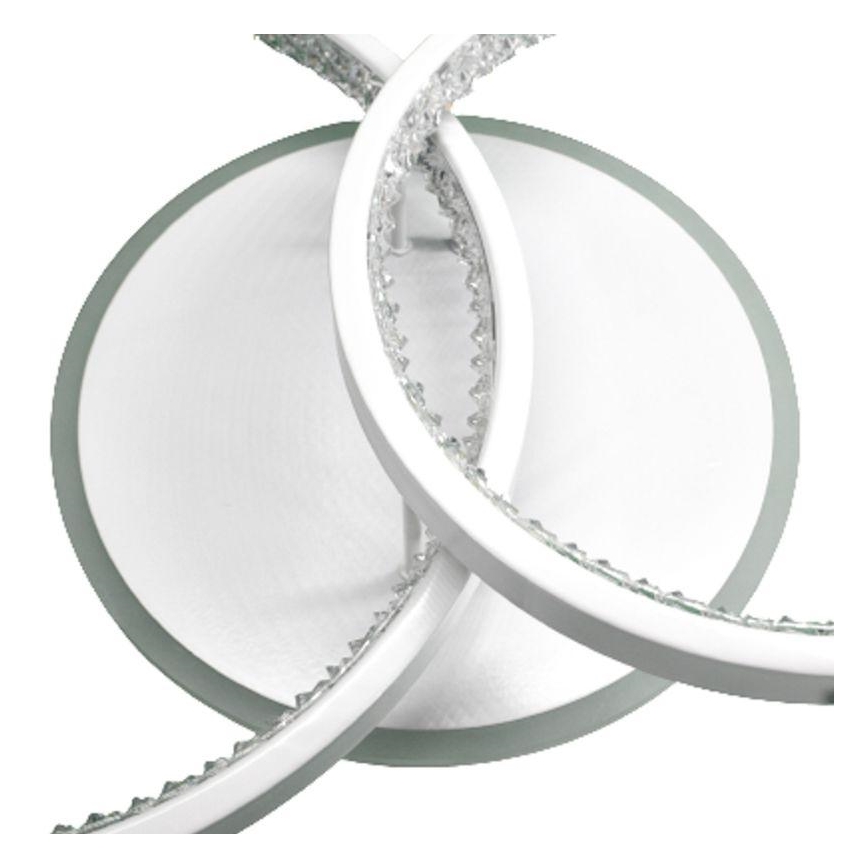 LED Himmennettävä pinta-asennettava kattokruunu LED/55W/230V 3000-6500K + kaukosäädin