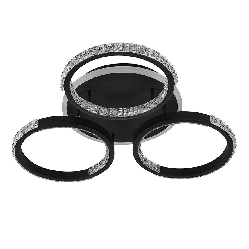 LED Himmennettävä pinta-asennettava kattokruunu LED/60W/230V 3000-6500K + kaukosäädin