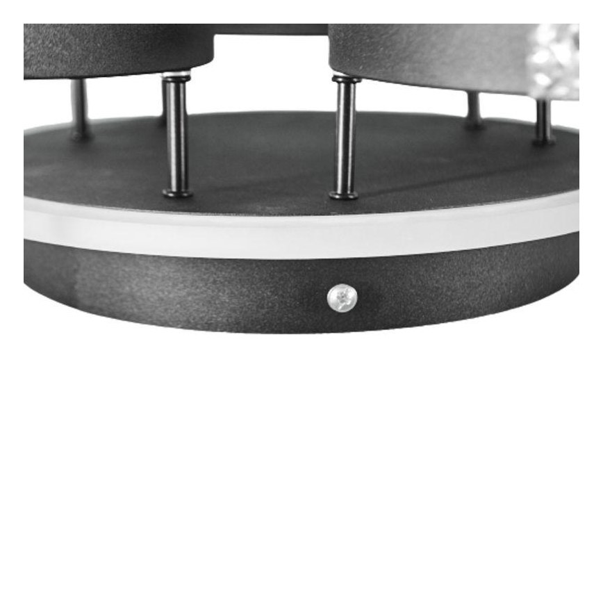 LED Himmennettävä pinta-asennettava kattokruunu LED/60W/230V 3000-6500K + kaukosäädin