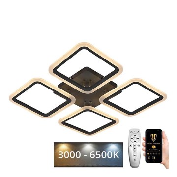 LED Himmennettävä pinta-asennettava kattokruunu LED/70W/230V 3000-6500K + kaukosäädin