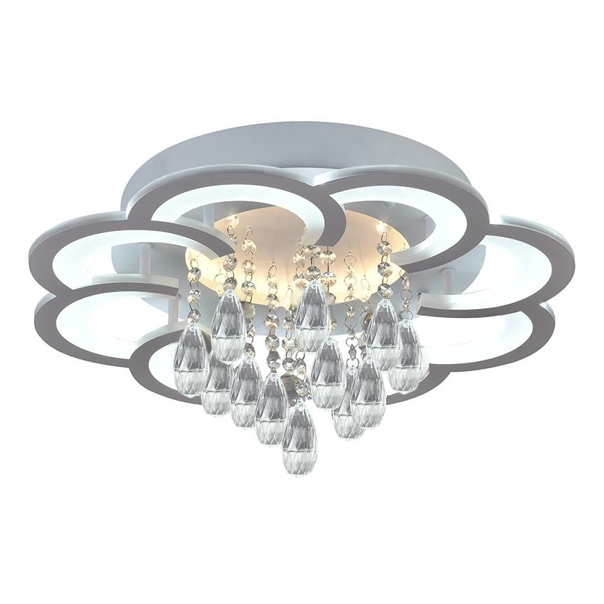 LED Himmennettävä pinta-asennettava kattokruunu LED/70W/230V 3000-6500K + kaukosäädin