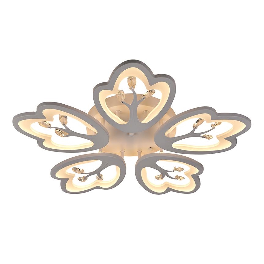 LED-himmennettävä pinta-asennettava kattokruunu LED/80W/230V 3000-6500K + kaukosäädin