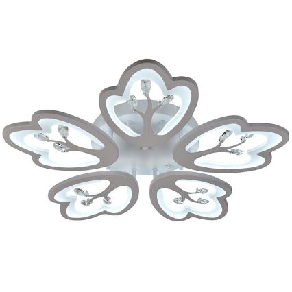 LED-himmennettävä pinta-asennettava kattokruunu LED/80W/230V 3000-6500K + kaukosäädin