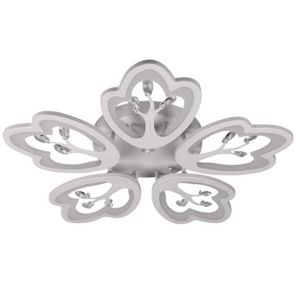 LED-himmennettävä pinta-asennettava kattokruunu LED/80W/230V 3000-6500K + kaukosäädin