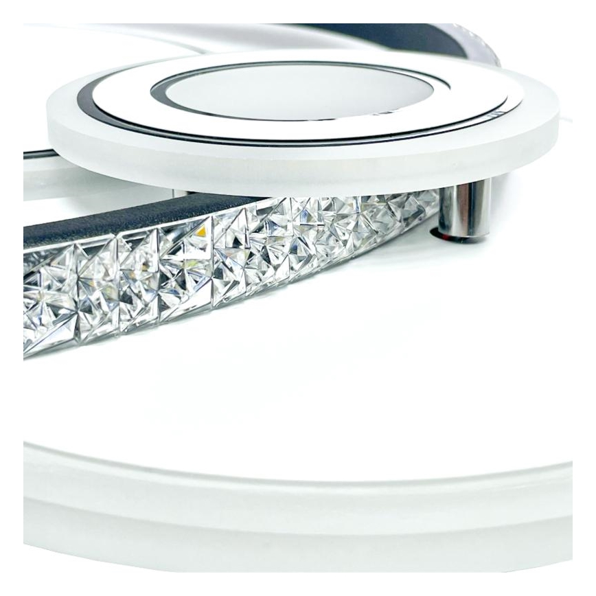 LED Himmennettävä pinta-asennettava kattokruunu LED/80W/230V 3000-6500K + kaukosäädin