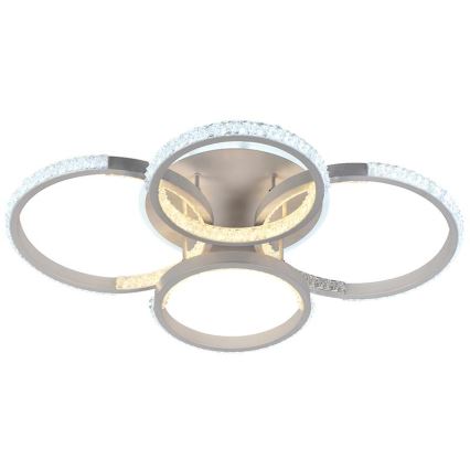 LED Himmennettävä pinta-asennettava kattokruunu LED/80W/230V 3000-6500K + kaukosäädin