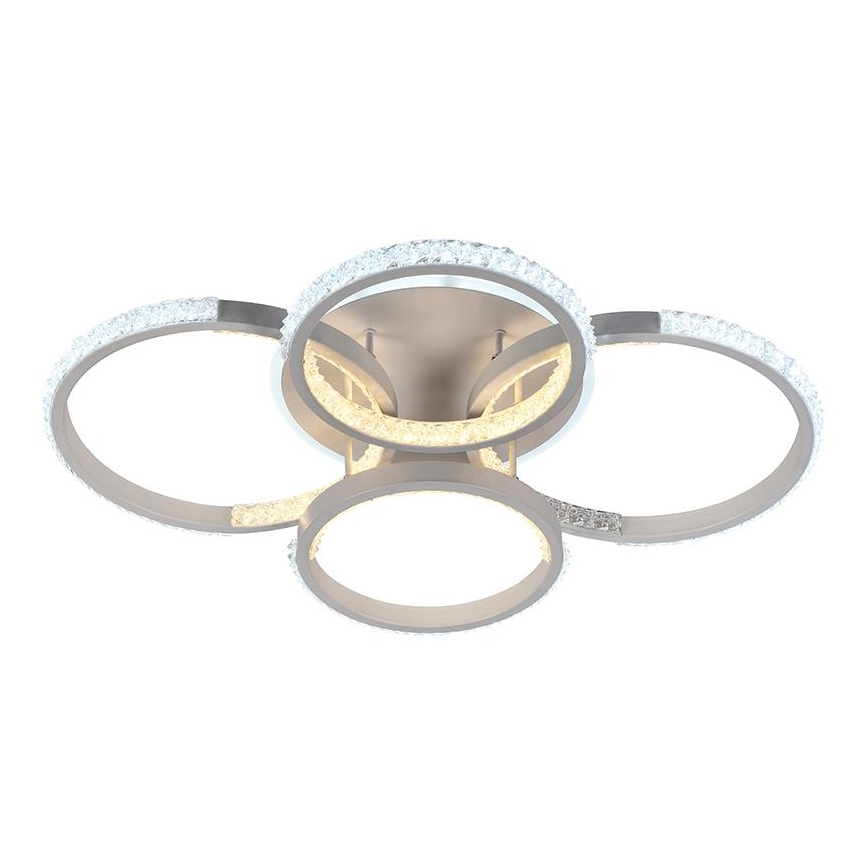 LED Himmennettävä pinta-asennettava kattokruunu LED/80W/230V 3000-6500K + kaukosäädin
