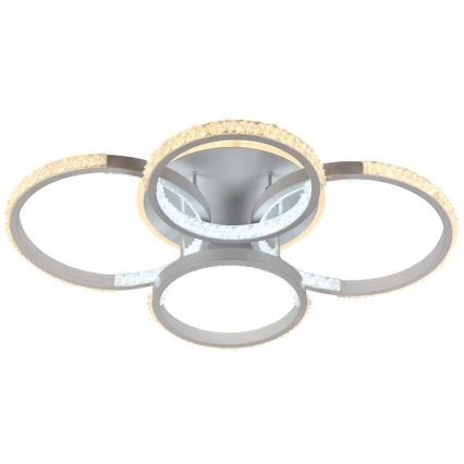 LED Himmennettävä pinta-asennettava kattokruunu LED/80W/230V 3000-6500K + kaukosäädin
