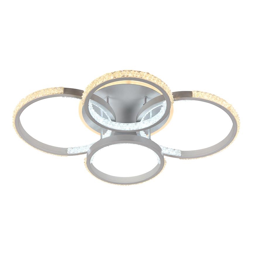 LED Himmennettävä pinta-asennettava kattokruunu LED/80W/230V 3000-6500K + kaukosäädin